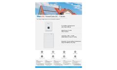  PowerCube - Model DC - T Series - Residential Three Phase Inverter Brochure