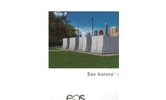 Eos Aurora - Model 1000&#9474;4000 - Grid Scale Energy Storage System Specification Sheet