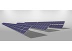 Monoline - Model 3H - Single-Row Single-Axis Tracker