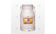 Cowbell - Model MC-AL-20-D - Milk Can Aluminium Cap.20 Ltr. (Delivery Type)