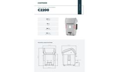 Contenur - Model C 2200 - Side-Loading Container - Brochure