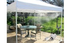 Cool-Off - Model 12v - Rechargeable Portable Misting Tent