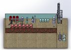 AKFEN MAKINA - Model AK-001 - Waste Engine Oil Recovery Plant