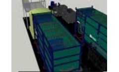 JNE Environmental 200 gpm at 6000 mg/L Double DAF System Video