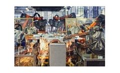 Ice blasting technology for automotive industry/manufacturing industry