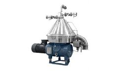 Crown-Machinery - Model DGS/DGC - Automatic Discharging Disc Centrifuges