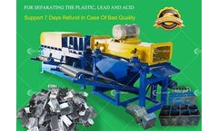 SUNY GROUP - Lead Battery Recycling Machine