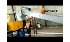 Successful Installation of Scrap Tire Recycling Plant in Qatar Video