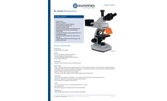 Euromex - Model B+ series - Fluorescence Microscopes - Brochure