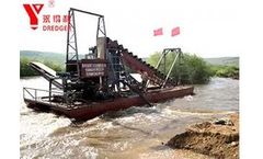 Yongli - Model YLW - Bucket Chain Type Dig-Discharge Sand Dredger