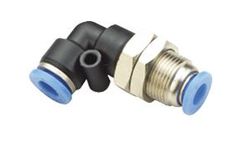 Pneuflex - Model PLM - Bulkhead Union Elbow