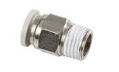 Pneuflex - Model PT, R, BSPT, NPT - Grey Body Push to Connect Fittings