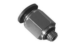 Pneuflex - Model PC-C - Miniature Male Connector One Touch Fittings