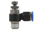 Pneuflex - Model JSC - Composite Right Angle Flow Control-Out Valves