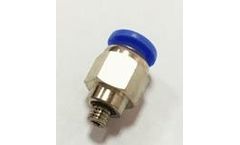 Pneuflex - Model PC 04-M6 - Male Straight Metric Push in Fittings