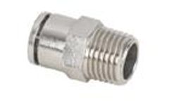 Pneuflex - Model PT, R, BSPT, NPT - Brass Pneumatic Fittings