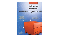  	Remcon - Model TR Series - Material Handling Bin - Brochure