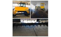 Whirlston - Model XGFD-2300 - Hydraulic Auxiliary Crawler Windrow Turner