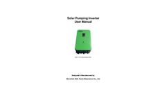ADA - Model IP65 - Solar Pump Inverter Brochure