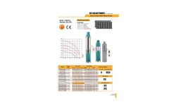 ADA - Model SPS - Submersible DC Pump Brochure