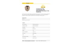 MAE - Model ST3 - 3 Channel 24 Bit Seismograph with Integrated 3D Sensor 2 Hz Frequency - Datasheet