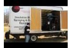 Meyer Series 500 Insulation Blowing Machine - Video