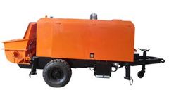 Sinogrout - Model HBT-D Series - Diesel Concrete Delivery Pump