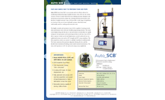 InstroTek - Model AutoXtract ASTM D8159 - Automatic Asphalt Extraction System - Brochure