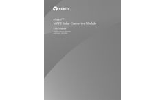 Vertiv - Model NetSure - Solar Converter Shelf - Brochure