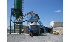 SUMAB - Model T-15. Economy Class - Stationary Concrete Plant