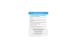 Test-Assured - Bacteria Test Strips - Brochure