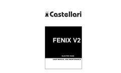 Castellari - Model Olivance EP V2 - Electric Olive Harvest - Manual