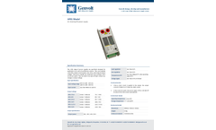 Model AF01 - Air Cleaning High Voltage Power Supply System Brochure
