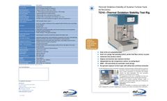 AD Systems - Model TO10 - Jet Fuel Thermal Oxidation Test Rig System  - Brochure