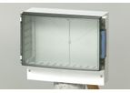 Fibox - Model Cardmaster - PC 21/18-3 - Smoked Transparent Hinged Cover