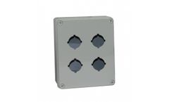 Fibox - Model UL PBPC H 95 G 4 - Push Button Enclosure