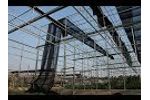 Installation of sun shade/net for plants (part 6)--installation of sunshade net Video