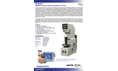 Newage - Model Brinell NB3010 Series - Hardness Tester - Brochure