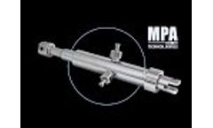 Dosing Pumps for Pharmaceutical Filler Machine - Rotary Valvels - Syringes - Vials Filling Pump Video