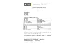 Dega - Model DV III-x - Leakage Detector Brochure