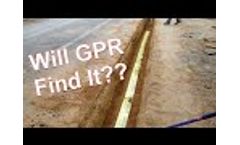 Does GPR `See` The Marker Or Pipe? - Ground Penetrating Radar - Utility Locating - Video