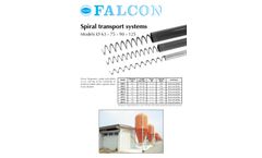 Falcon - Model Ø 63 - 75 - 90 - 125 - Spiral Transport Systems - Brochure