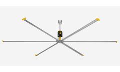 Big-Ass - Model POWERFOIL 6 HVLS - Large Overhead Industrial Fan