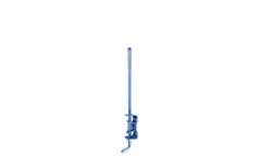 SMB hogflo - Model HAB26 - Galvanized Steel Single Outlet Pipe & Bracket