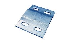 SMB hogflo - Model HBP - Galvanized Steel Bracket Back Plate