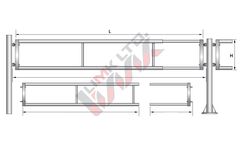LIMK - Telescopic gate for Livestock farms – T2-3/4M